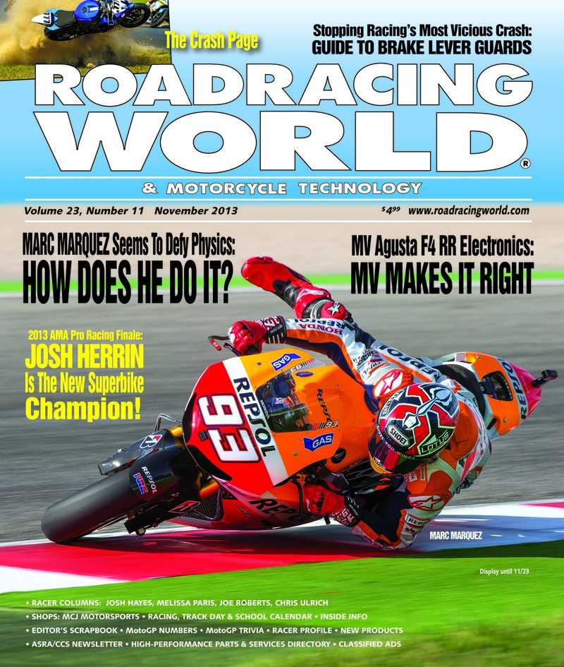 The November 2013 Issue Of Roadracing World Is Now Available