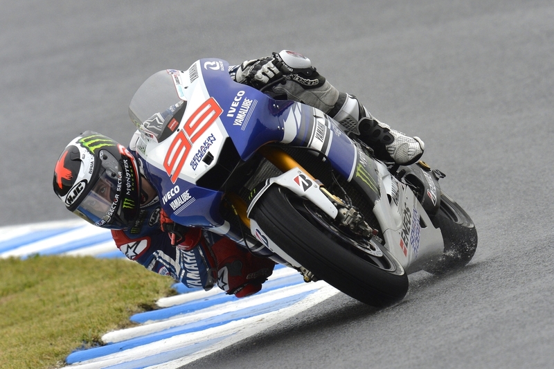 Lorenzo Takes MotoGP Pole Position During Wet Qualifying At Motegi, Nicky Hayden On Front Row