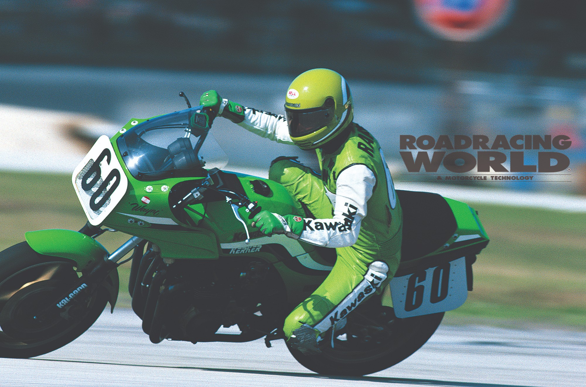 Historic Racebike Illustrations: 1983 Kawasaki GPz750 Superbike - Roadracing Magazine | Motorcycle Riding, Racing Tech News
