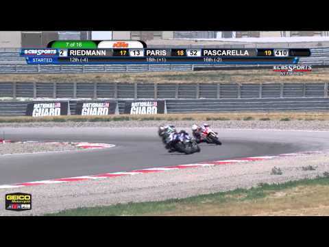 AMA Pro GoPro Daytona SportBike FULL Race 2 (HD) - Miller Motorsports Park - 2013