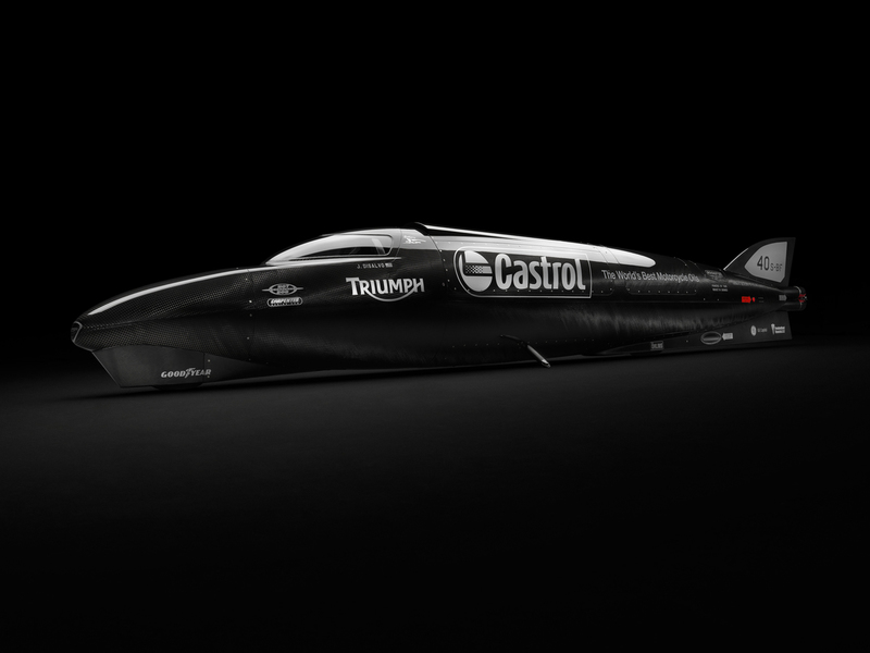 Jason DiSalvo And Triumph Seeking 400 mph At Bonneville Salt Flats