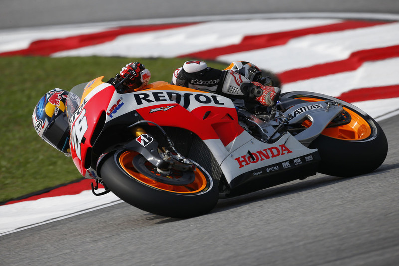 Pedrosa Maintains Advantage During MotoGP Free Practice Two At Sepang
