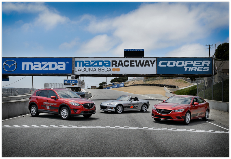 Mazda Raceway Laguna Seca Receives New Fleet Of Mazda Vehicles