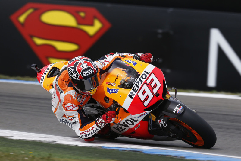 Marquez Quickest In Dry MotoGP Free Practice Four At Assen