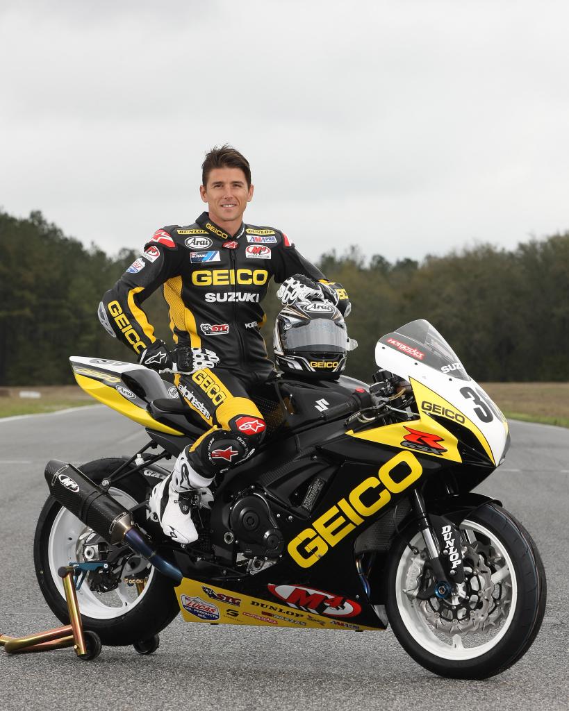 Photos Of Martin Cardenas And His GEICO Suzuki GSX-R600 Released