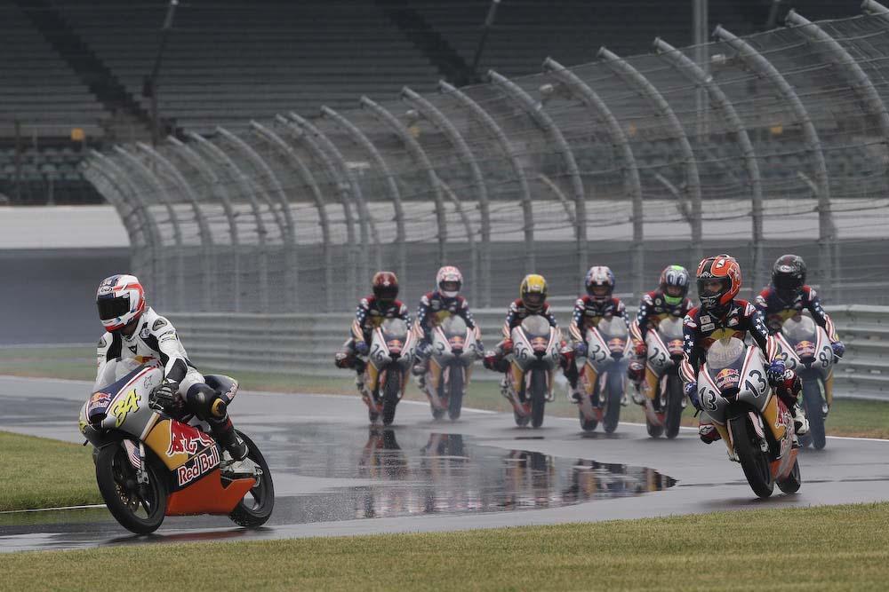 Red Bull Rookies On Track At Indy