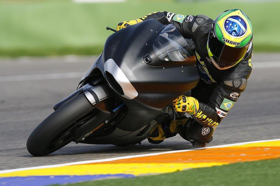 Barros Rides Pramac D’antin Ducati At Valencia