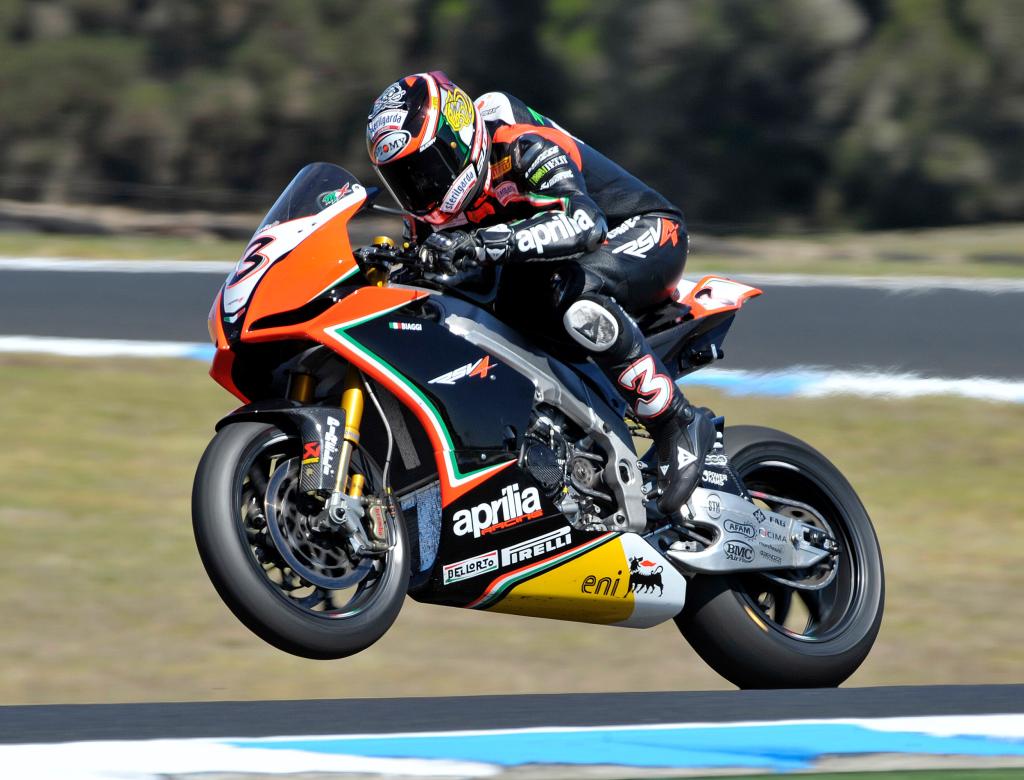 Results From World Superbike Race One At Phillip Island