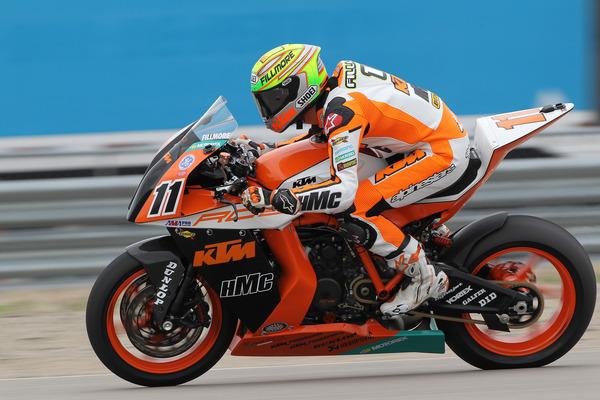 Fillmore Out After Crashing, Breaking Left Hand In First AMA Pro Superbike Practice At Barber