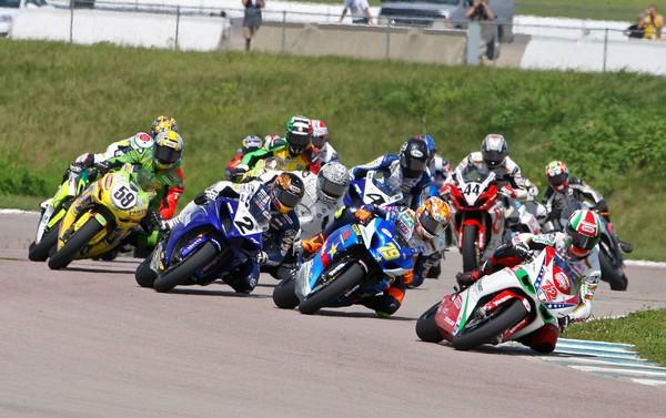 Top Five Separated By 3.1 Seconds At Finish Of AMA American Superbike Race One At Heartland Park Topeka