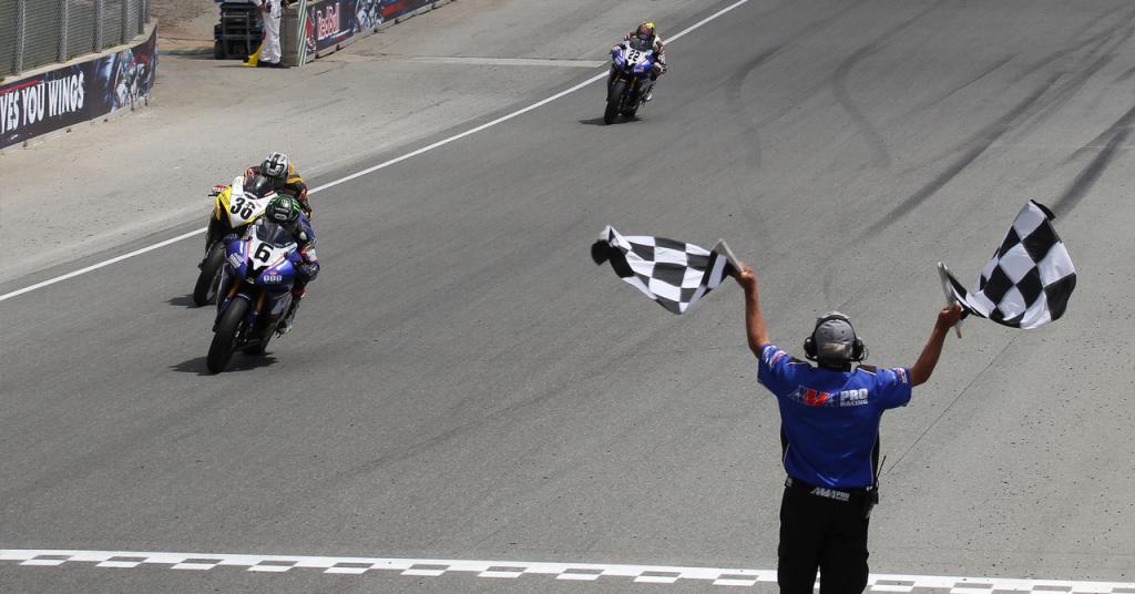AMA Pro Racing Recaps The Daytona SportBike Race At Mazda Raceway Laguna Seca