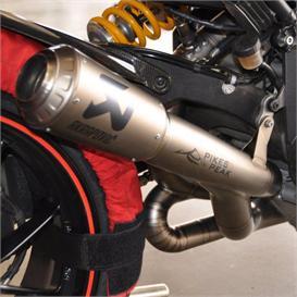 AkrapoviÄ Supporting Spider Grips/Ducati Team In Pikes Peak International Hill Climb