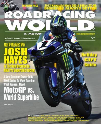December 2012 Digital Edition Of Roadracing World Now Available