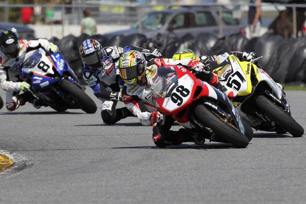 Jake Zemke Riding EBR 1190RS Superbike During AMA Pro Test At Homestead-Miami Speedway