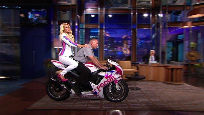 Paris Hilton- And Jay Leno-Autographed, Custom-Painted Race Bodywork Sells For $5102.11 In Online Auction To Benefit Roadracing World Action Fund