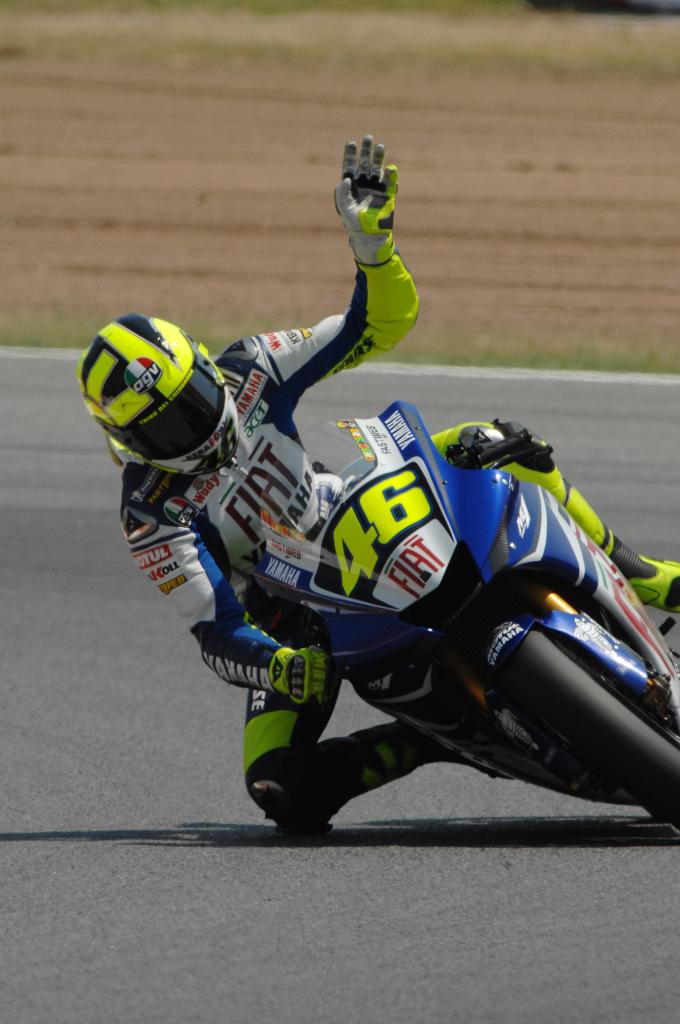 Rossi Quick In Friday Afternoon MotoGP Practice, But Pedrosa Still Fastest At Catalunya