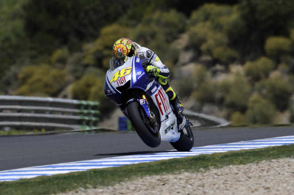 Updated: Rossi Tops First MotoGP Practice Friday Afternoon At