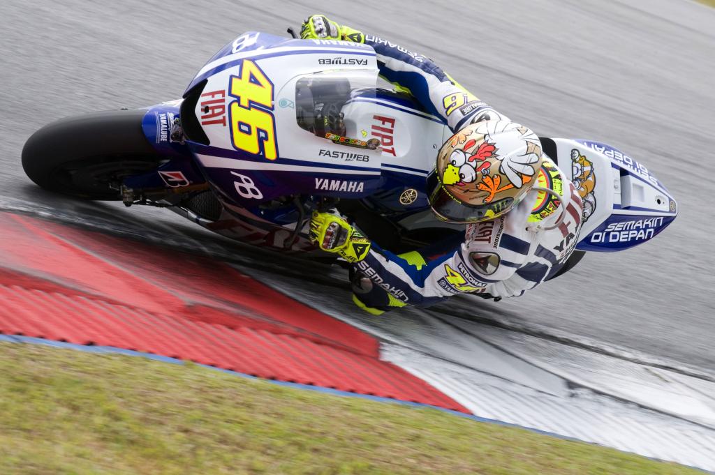 Rossi Fastest Again As Second MotoGP Test At Sepang Concludes