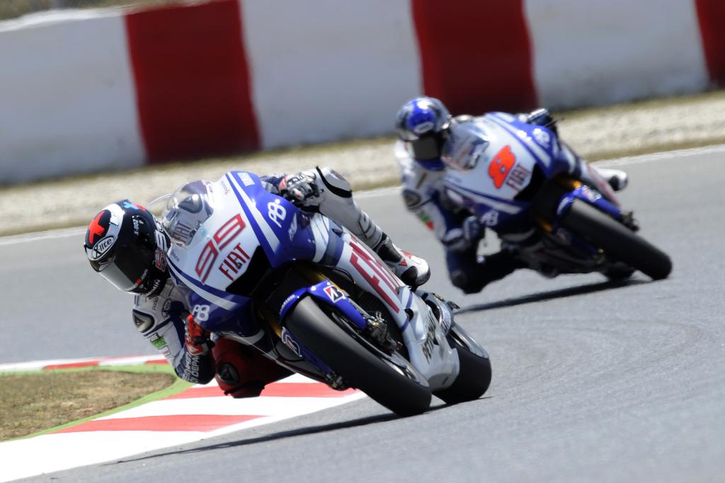 Updated: Lorenzo Quickest In MotoGP Practice, Spies 5th In His First Session Ever At Catalunya