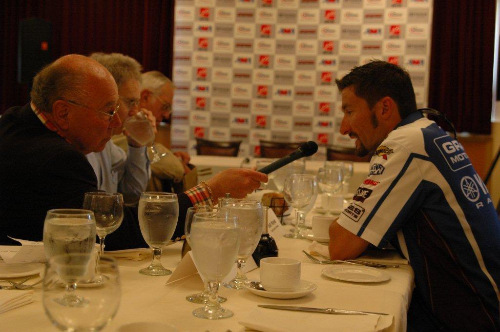 Scenes From The Infineon Raceway Press Luncheon Held Today In San Francisco