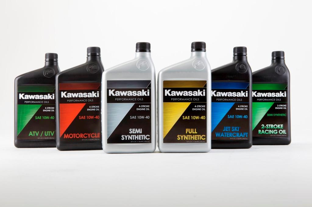Kawasaki Motors Corp., U.S.A. Launches Line Of Powersports Lubricants