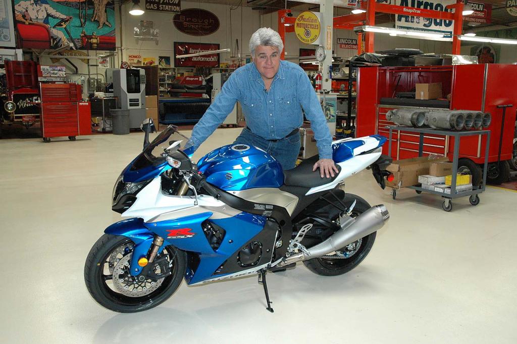 American Suzuki Gives Jay Leno A 2009 GSX-R1000