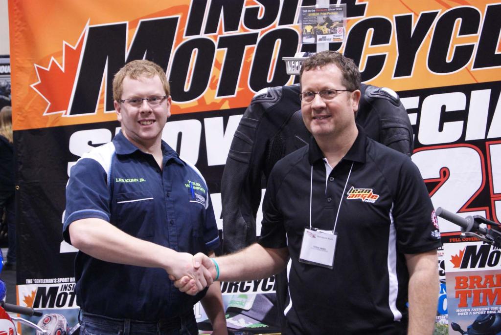 Lean Angle Helps Canadian Racer With His School Tuition