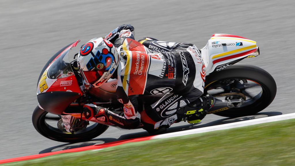Louis Rossi Leads FIM Moto3 Practice Times Friday In Spain