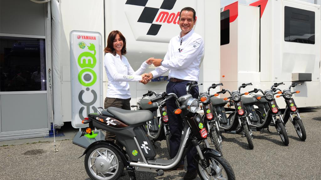 Yamaha Motor Europe Supplies Dorna Sports With All-New EC-03 Electric Sccoters