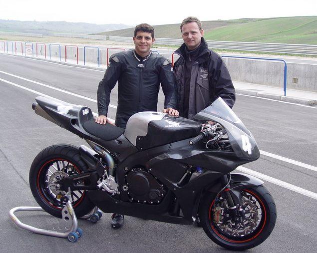 Barros Pleased With First Test Of Klaffi Honda Superbike