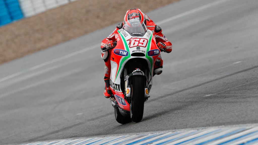 Updated: Nicky Hayden Fastest In Mixed Conditions On Day Two Of MotoGP Testing At Jerez