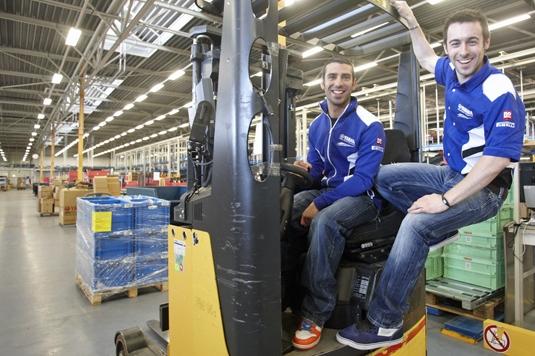 Laverty, Melandri Visited Yamaha Motor Europe Headquarters On Their Way To Assen