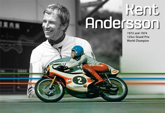 Yamaha Recognizes Two-Time 125cc World Champion Kent Andersson