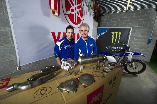 Dovizioso Gets YRRD Race Kit Parts For His Yamaha Motocross Bike