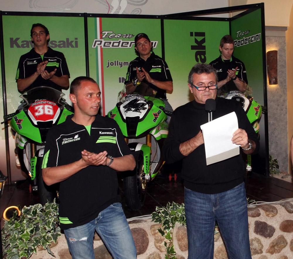 Team Pedercini Holds Official Introduction In Italy