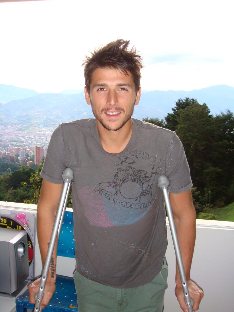 Martin ya empezo su proceso de recuperacion