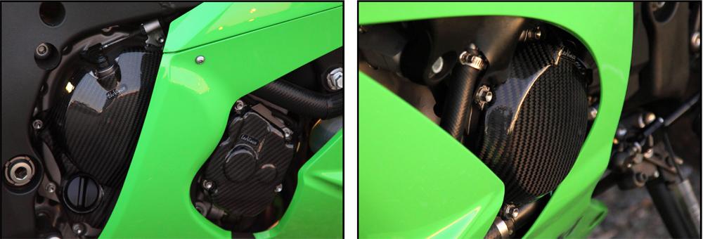 LeoVince SBK Carbon Fiber Engine Guards Homologated For Use In AMA Pro Road Racing