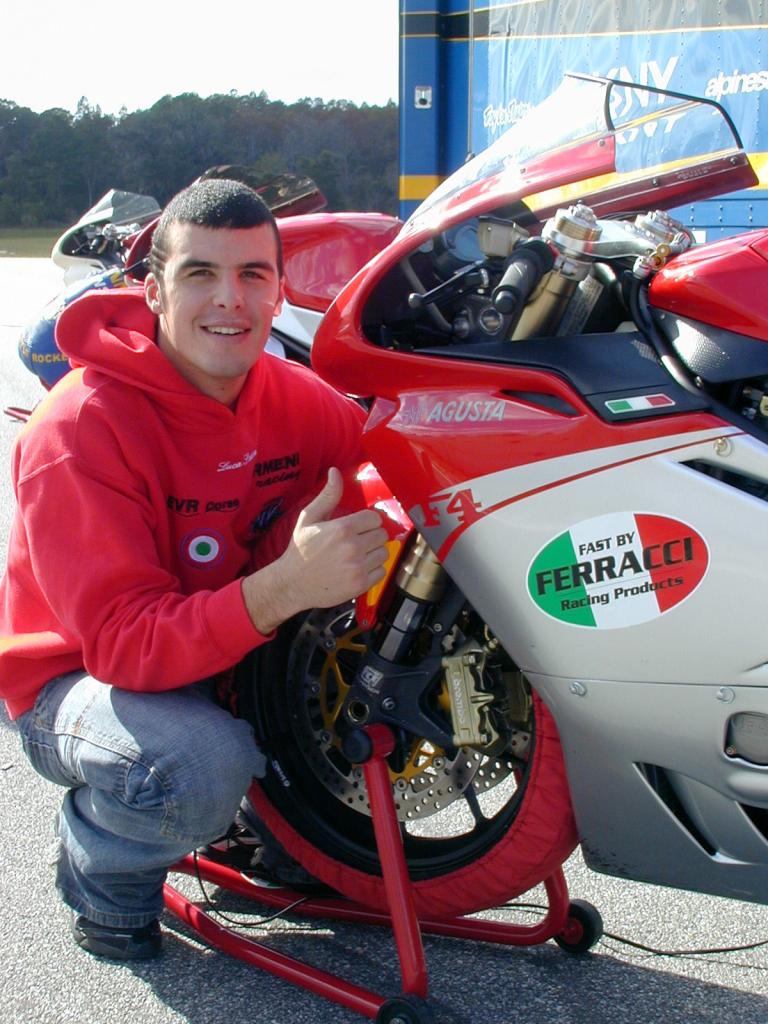 More On Ferracci's MV Agusta Test At JenningsGP