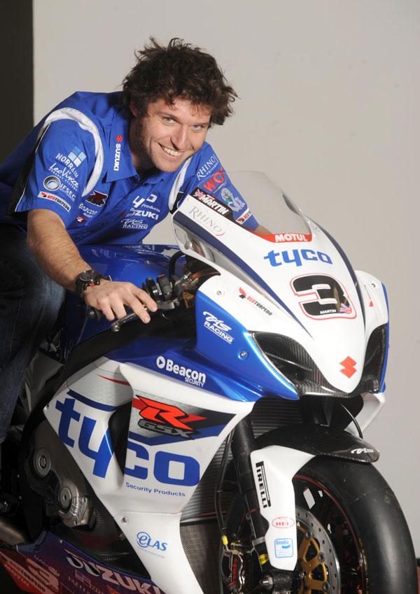 Guy Martin Joins Tyco Suzuki For 2012 International Road Race Season