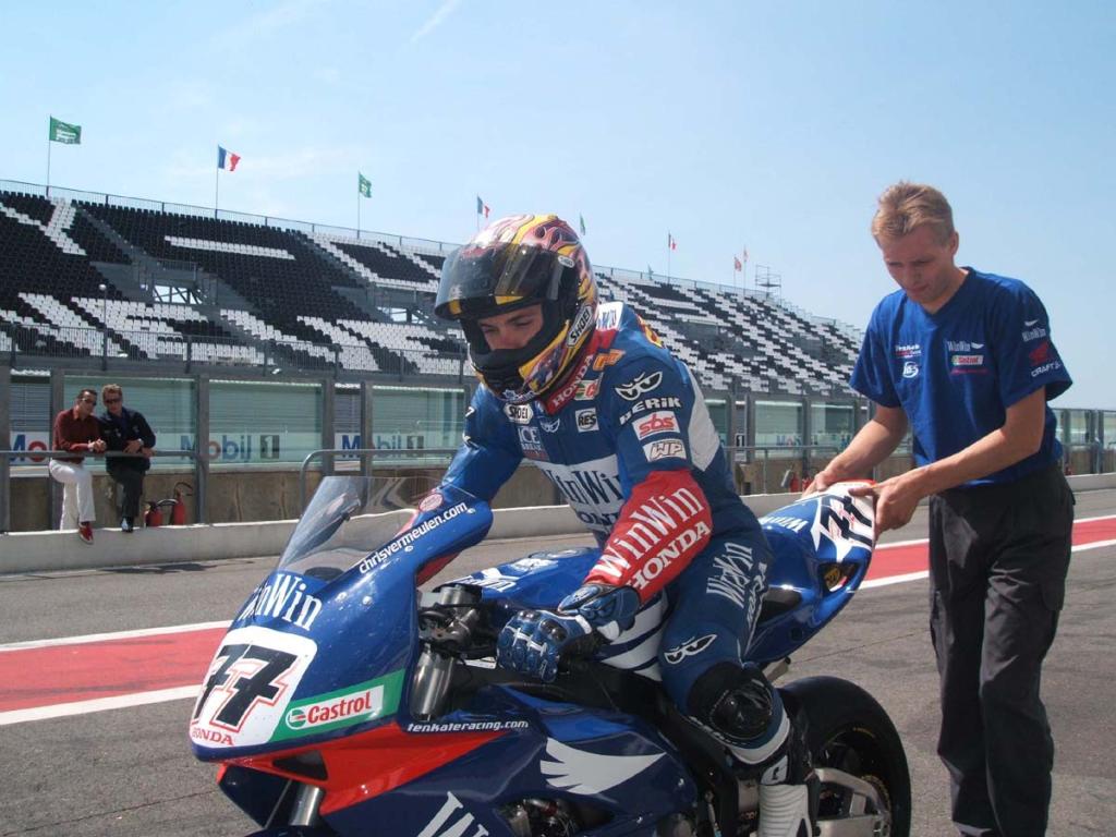 Vermeulen Matches 2004 Superpole Time During Testing At Magny Cours