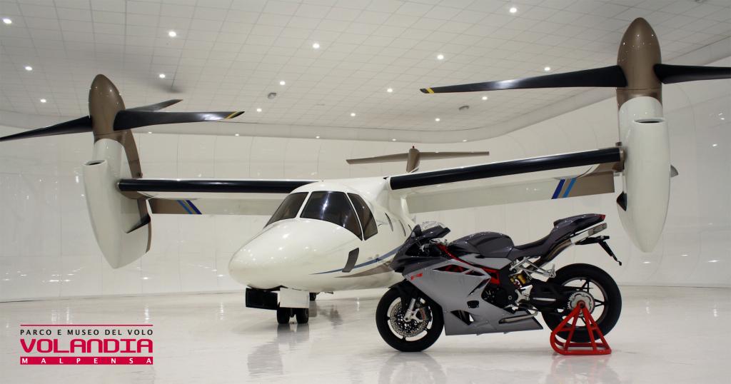 MV Agusta Motorcycles Exhibited In Aviation Museum In Italy