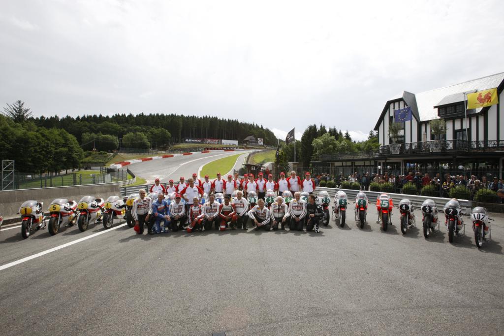 Yamaha Classic Racing Team Appears At Bikers Classics At Spa Francorchamps