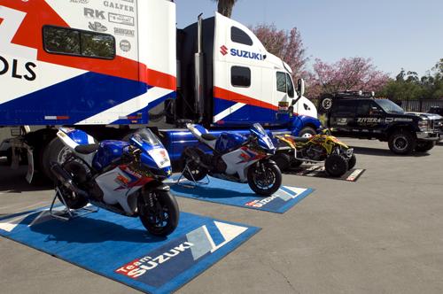 Team ROCKSTAR/Makita/Suzuki Featured In Rockstar/Pepsi Event At L.A. County Fairgrounds