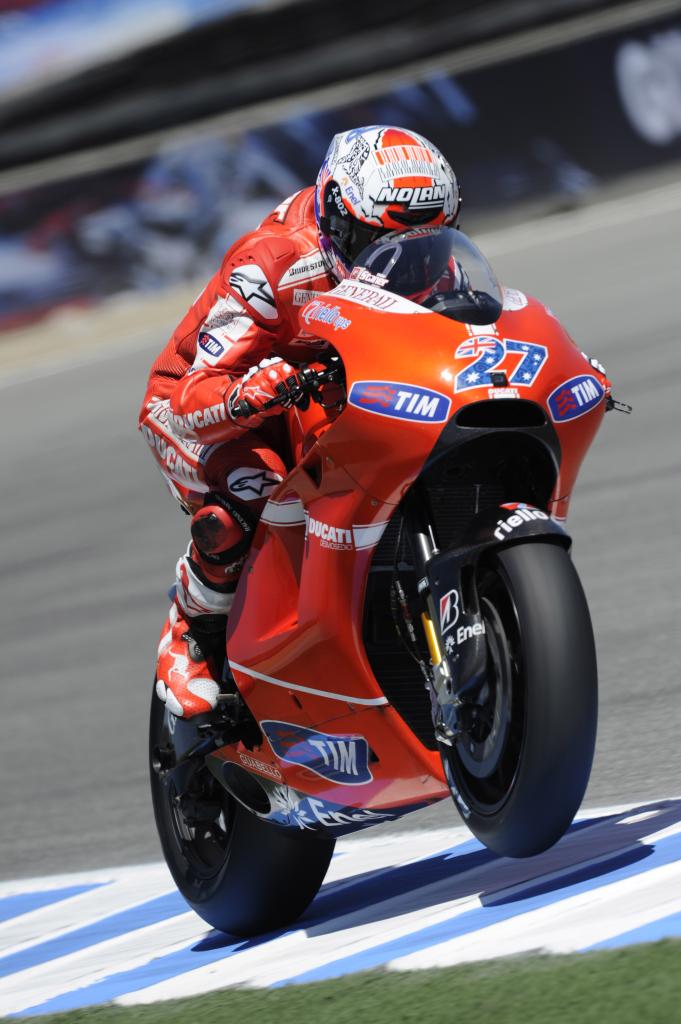 Updated: Stoner Fastest, Americans 5th, 7th, 8th And 17th In First MotoGP Practice At Mazda Raceway Laguna Seca