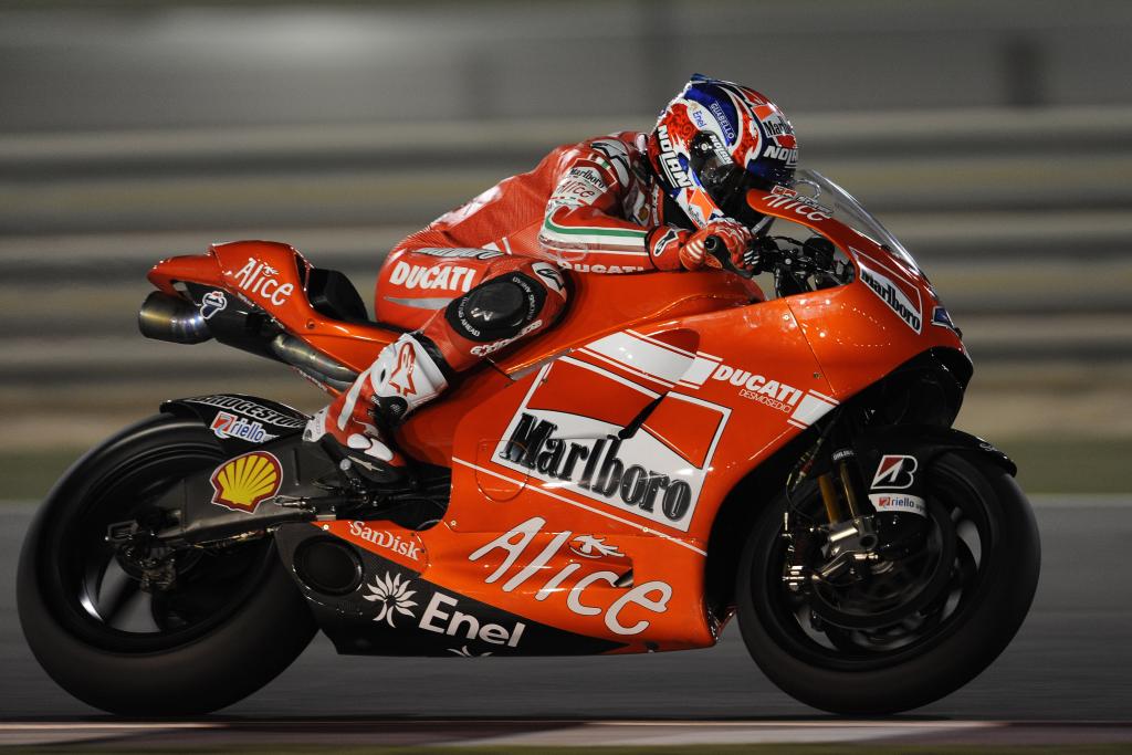 Updated: Stoner Fastest, Pedrosa Injured In Crash On Second Night Of MotoGP Testing In Qatar