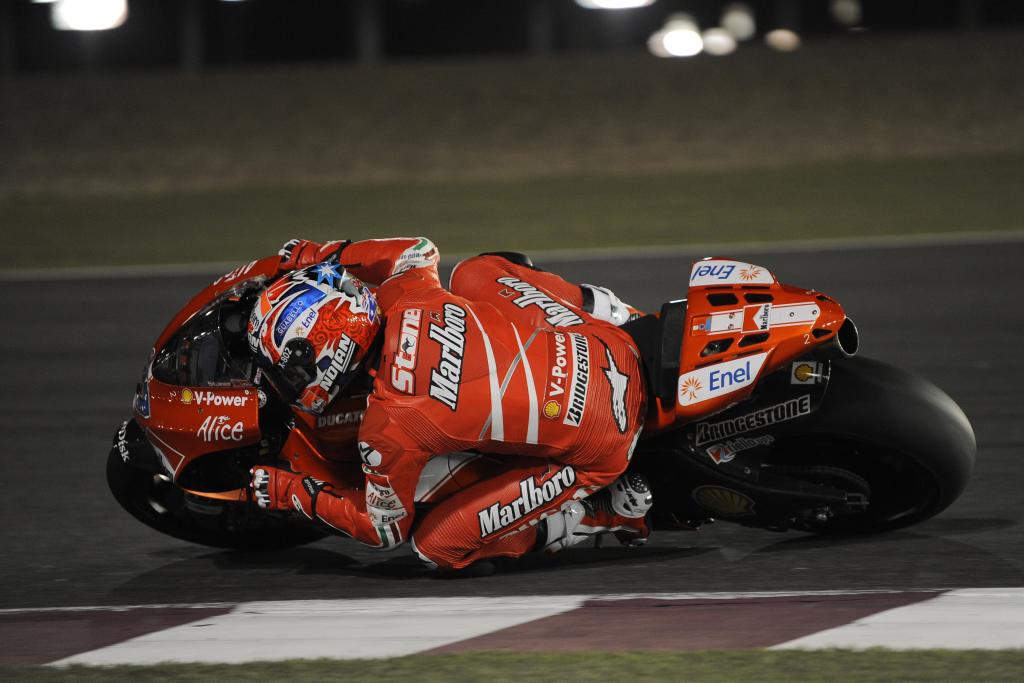 Updated: Stoner Quickest On Final Night Of MotoGP Testing In Qatar, Pedrosa Due To Have Surgery On Wrist