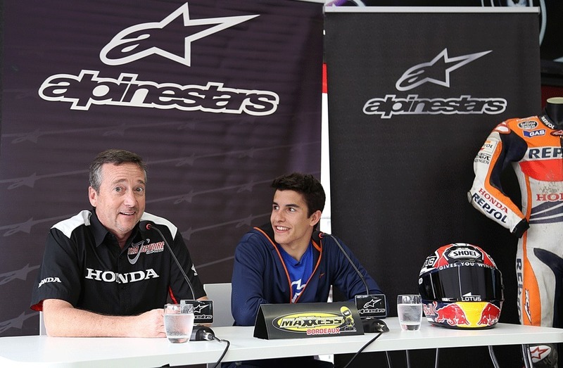 Alpinestars Brought Marc Marquez And Freddie Spencer Together In France Last Weekend