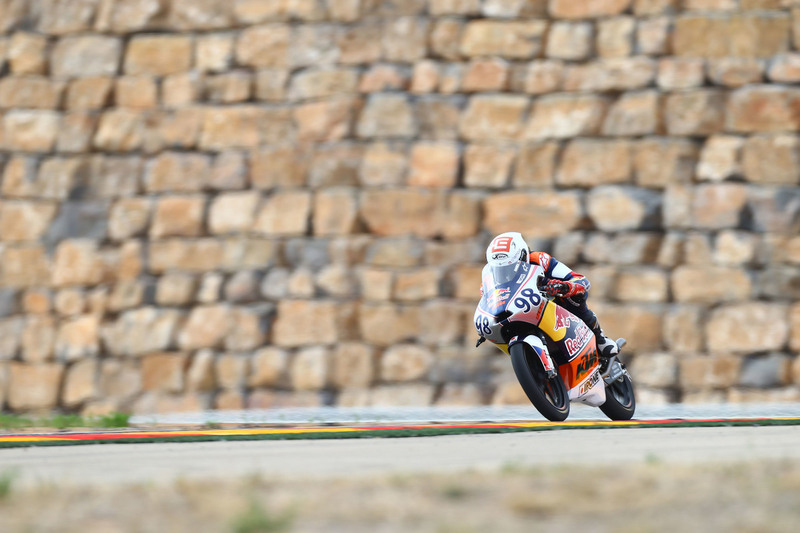 Hanika On Red Bull MotoGP Rookies Cup Pole Position At Motorland Aragon