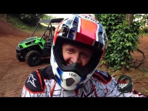 Kevin Schwantz rides Motocross at Dunlop's Proving Grounds in Alabama