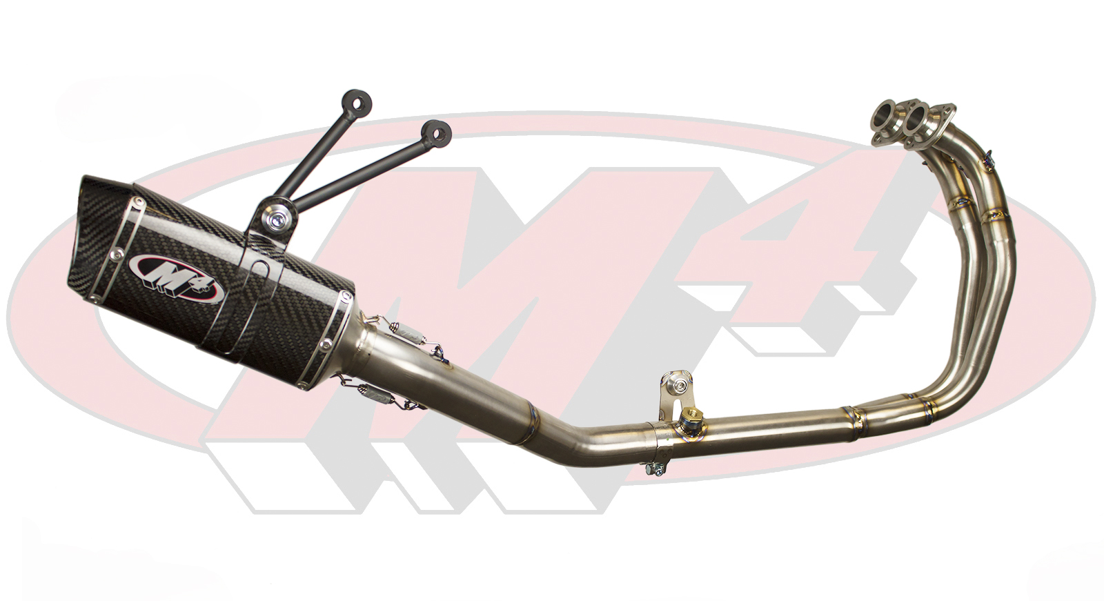 New Product: M4 Full Titanium Yamaha YZF-R3 Exhaust System - Roadracing